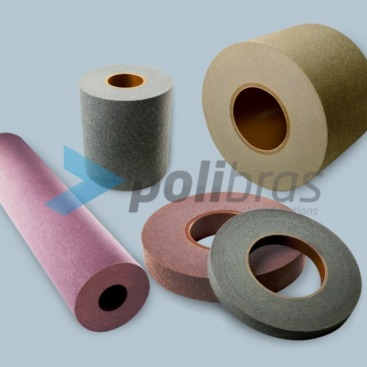 Rodas de Malha Abrasiva Compacta, da categoria Abrasivos da Polibras. RODAS CONVOLUTAS CIW (CONVO). As melhores soluções de Acabamento. 