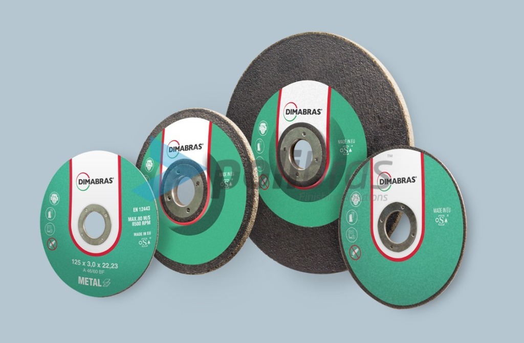 Discos de Corte e Rebarbar para utilização em máquinas portáteis, com centro plano ou rebaixado. As melhores soluções de acabamento.