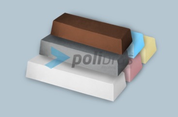 Pasta de Polir para polimento manual ou automático. Diferentes possibilidades e especificações de acordo com o resultado de acabamento que se pretende.